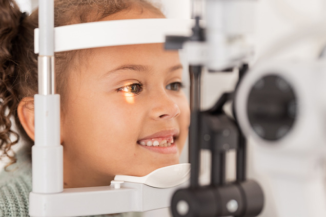 children eye exam